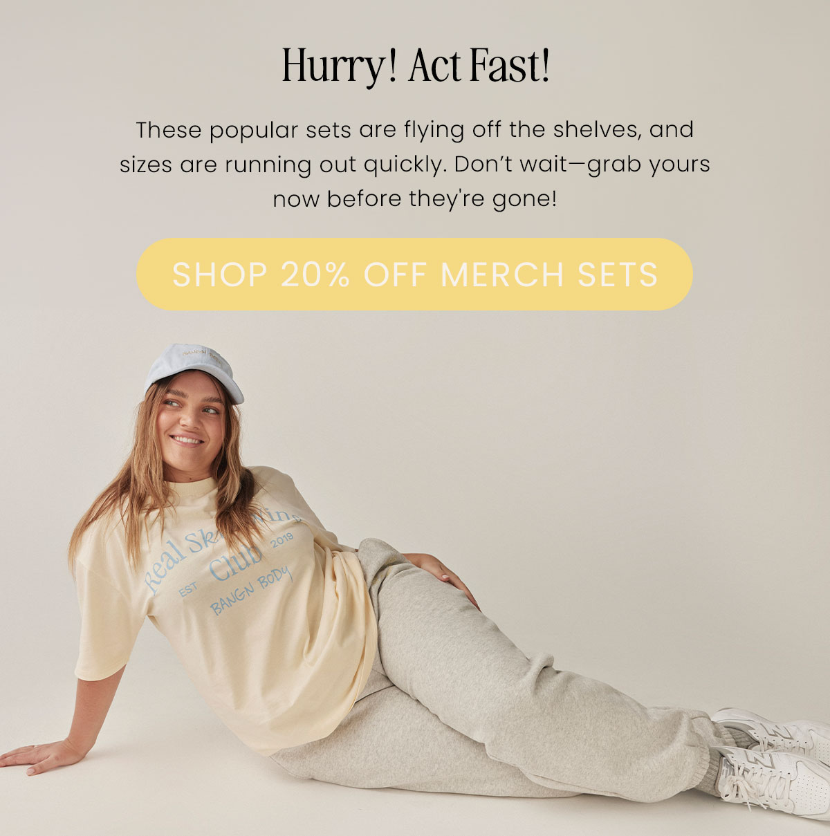 20% OFF MERCH