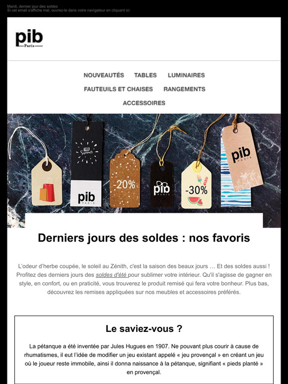 Soldes d'été : dernière ligne droite