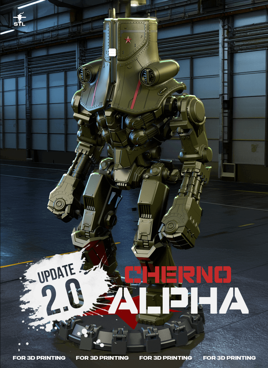 Cherno Alpha Color Gambody: Cherno Alpha 2.0 STLs are already available: hurry to print ...