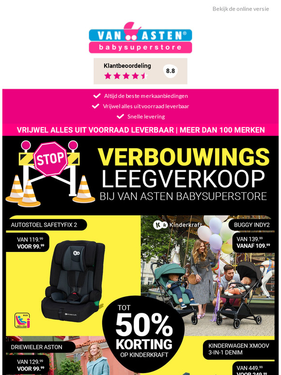 Tot 70% korting op Feetje! ☀