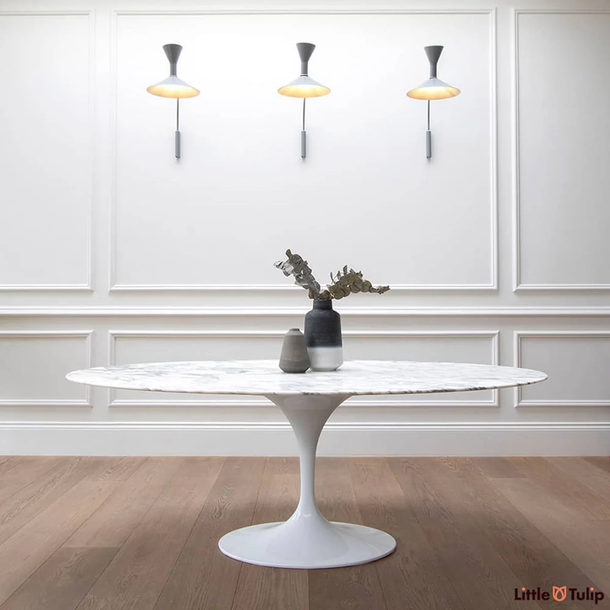 200 x 120 cm Saarinen Oval Tulip Dining Table