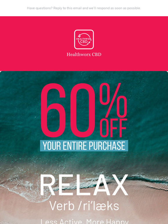🛑 Stop everything! 60% off storewide! 💚