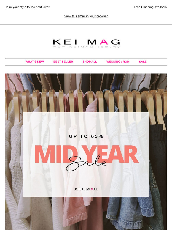 [65% off] Mid Year Sale