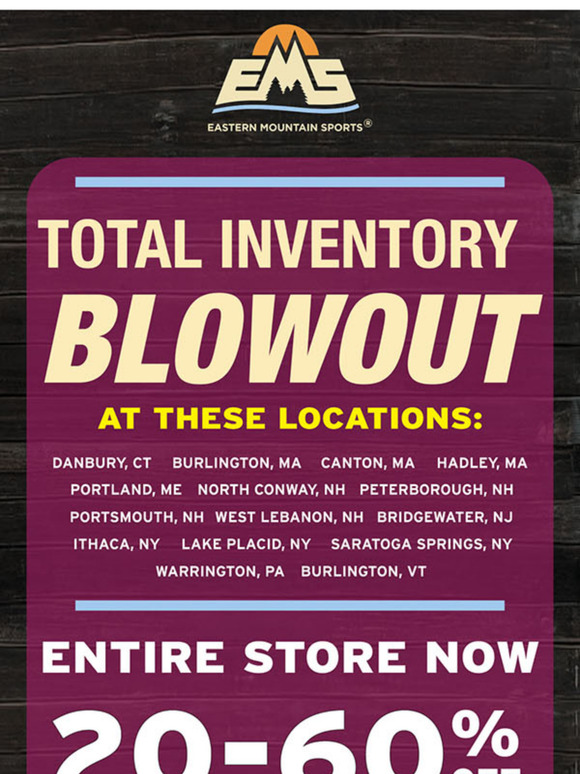 ✏️Back to School Deals at EMS stores Inventory Blowout sale!