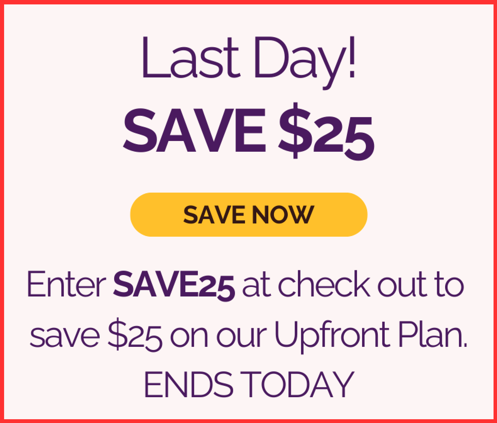 Last Day to save $25 at ResetSmile