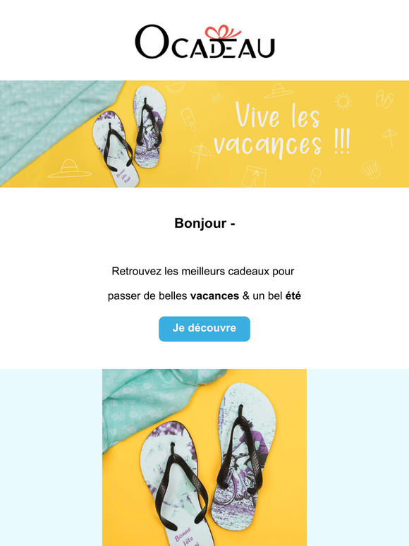 ☀️ Profitez de l'été avec nos produits personnalisés