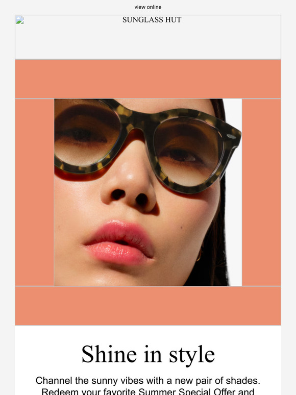 Sunglass Hut Shop your Summer Special Offer with up to 75 off Milled