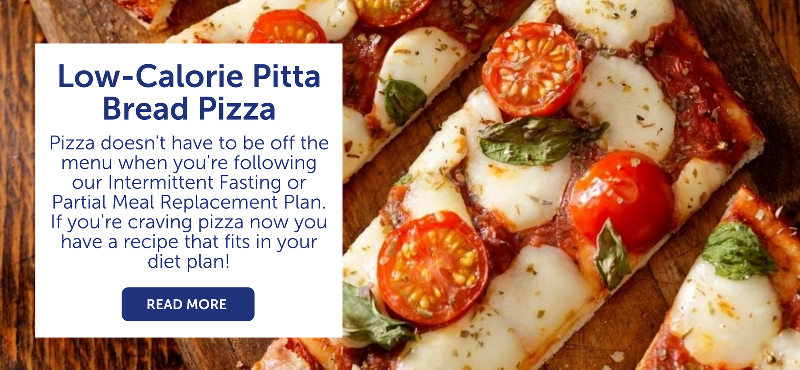 Low-Calorie Pitta Bread Pizza Recipe