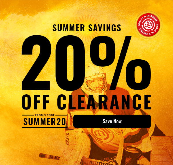 Summer Savings: 20% off clearance
