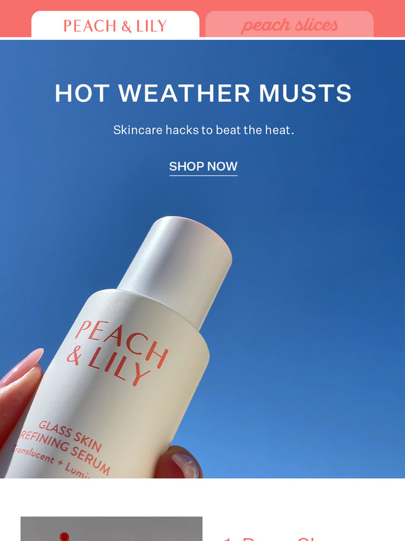 Peach and Lily Email Newsletters: Shop Sales, Discounts, and Coupon Codes