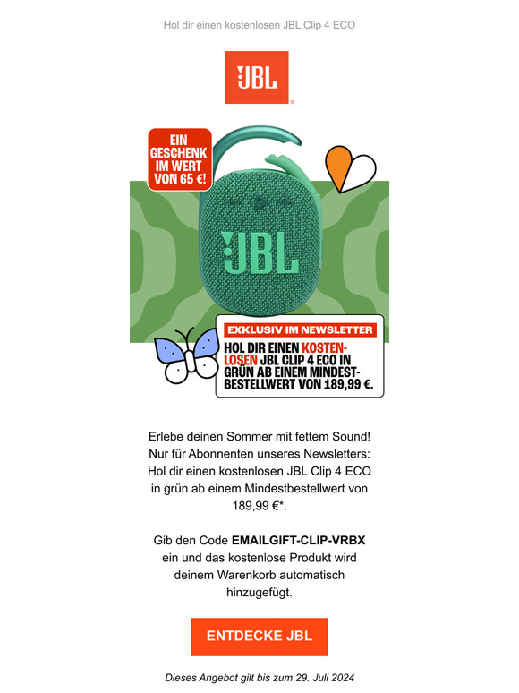 Exklusiv im Newsletter