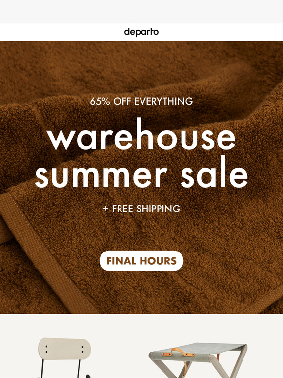 65% OFF EVERYTHING  |  FINAL HOURS