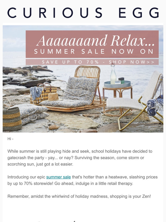 Let the Summer Sale Begin!!