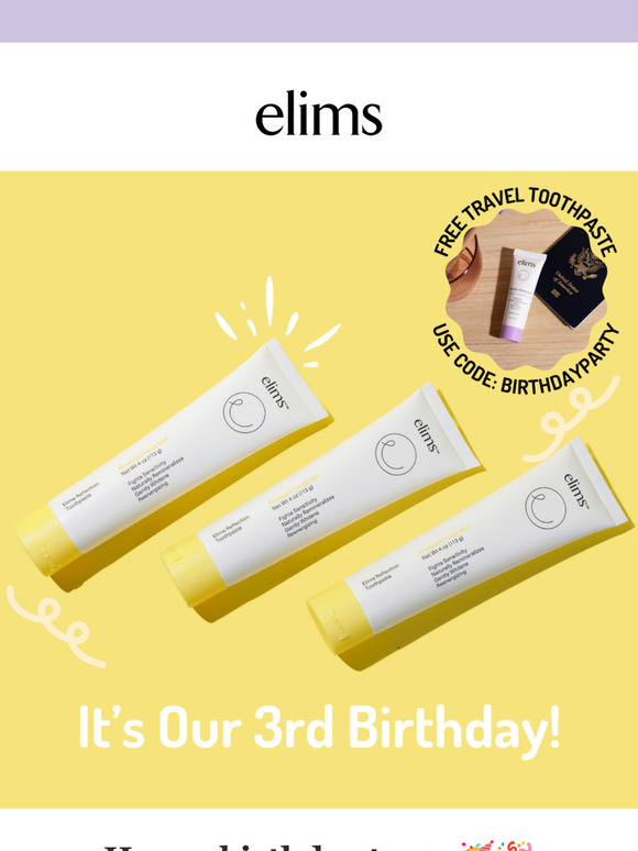🥳 We survived 3 years 🎂