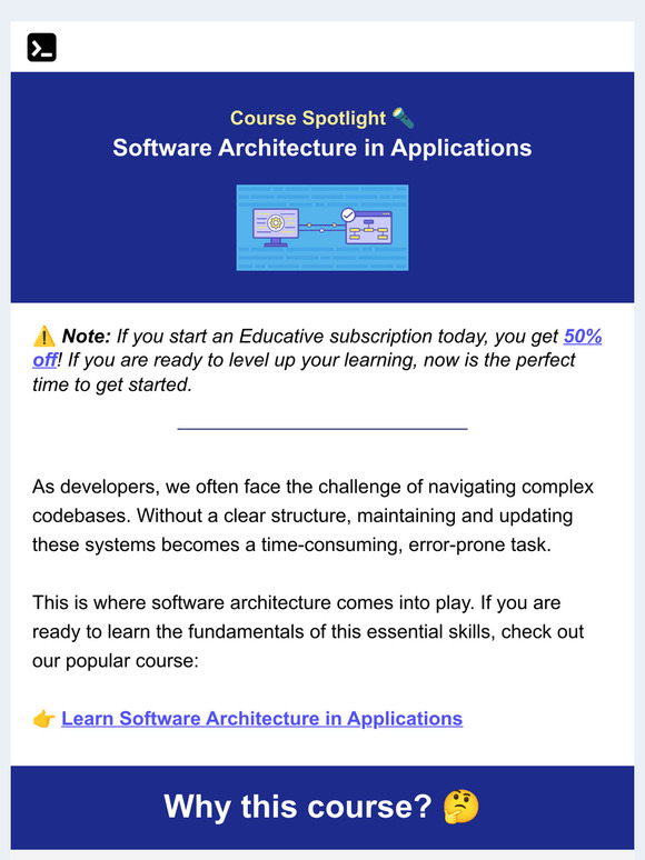 Educative Debug Less Design More Software Architecture Simplified