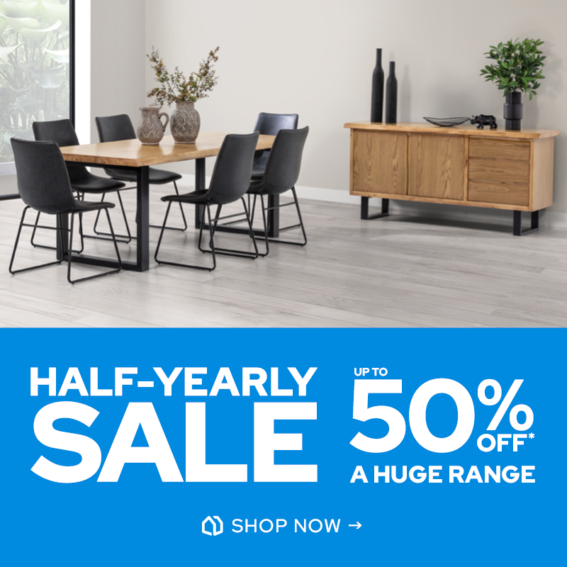 Half Yearly Sale up to 50% off a huge range