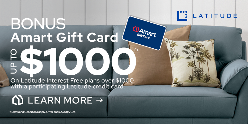 Bonus Amart Gift Card up to $1000