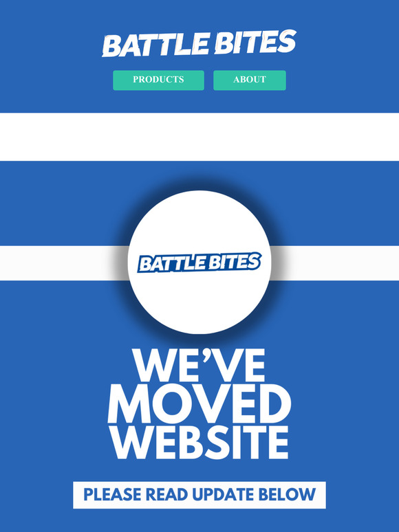 Important: Battle Bites Website is Moving – Please Read
