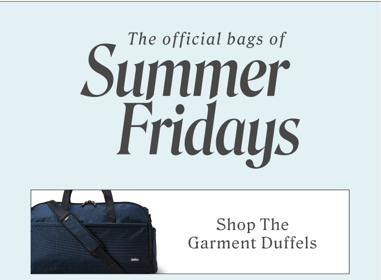 The Premium Garment Duffel 45L