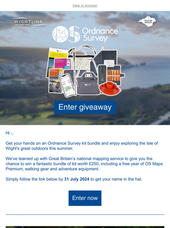 Win an Ordnance Survey kit bundle worth £250