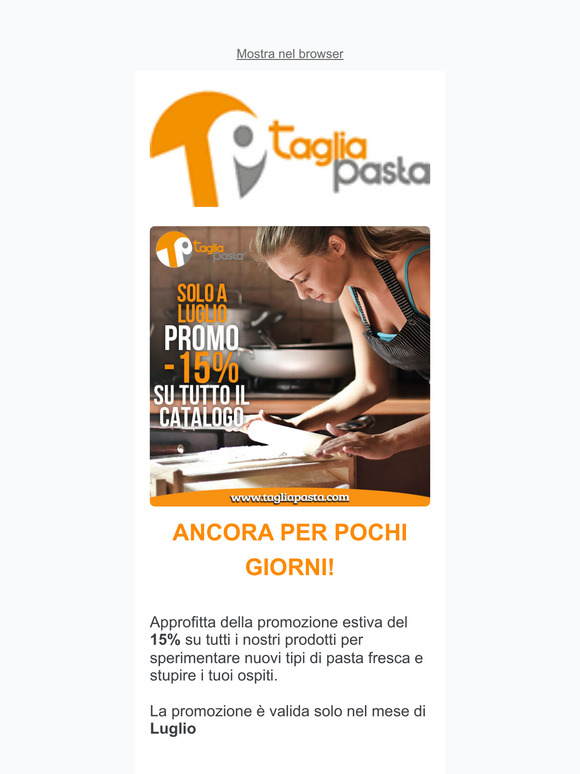 ⚡ REMINDER -15% su tutti i prodotti