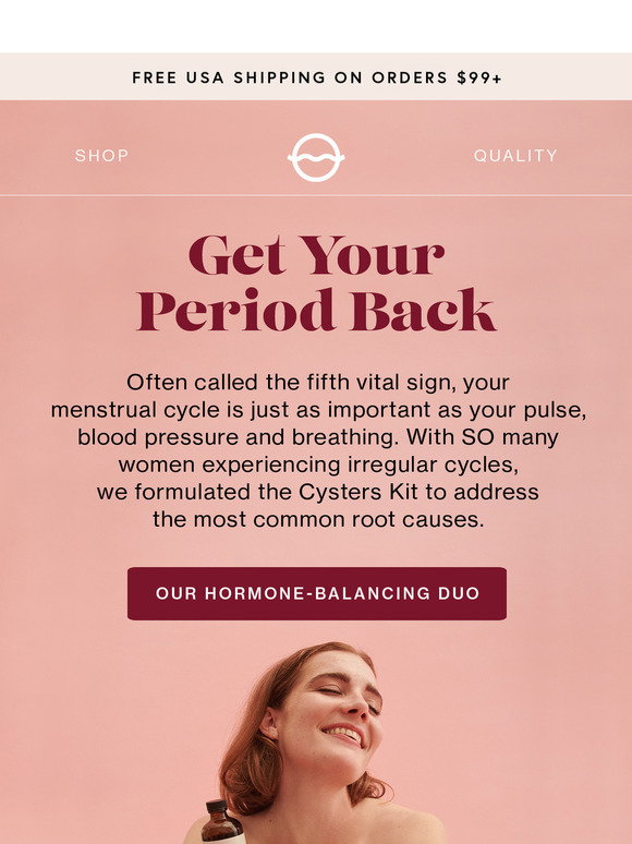 Organic Olivia: regular cycles loading... | Milled