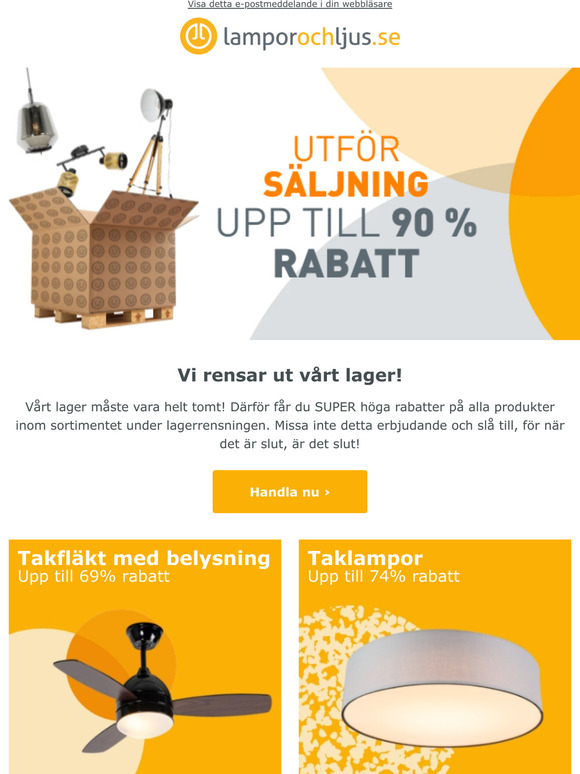 Vi rensar ut!