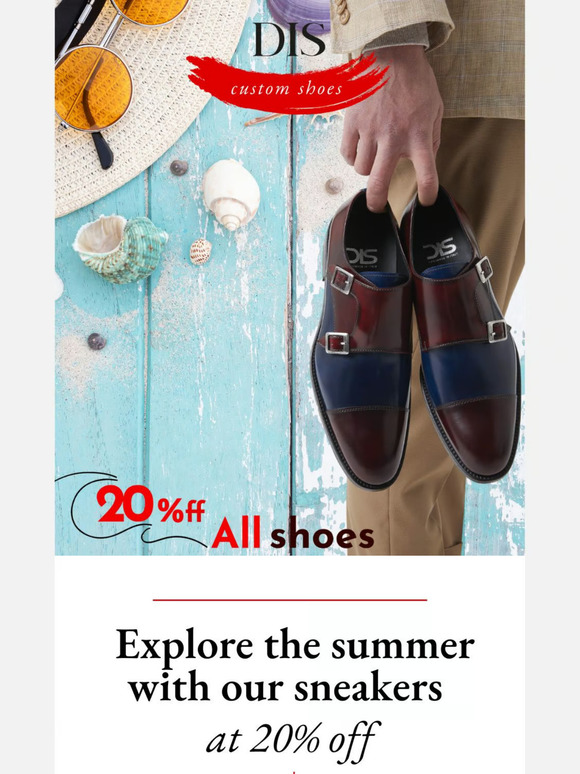 Discover our collection with a 20% discount
