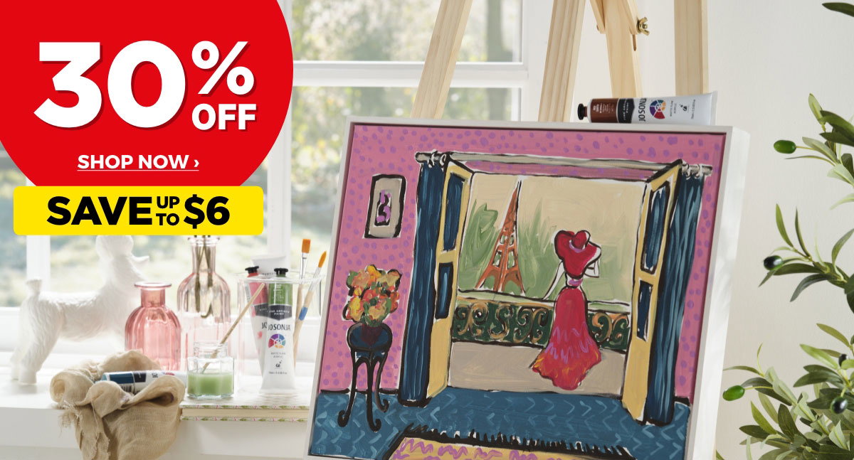30% Off Jo Sonja Paints & Mediums