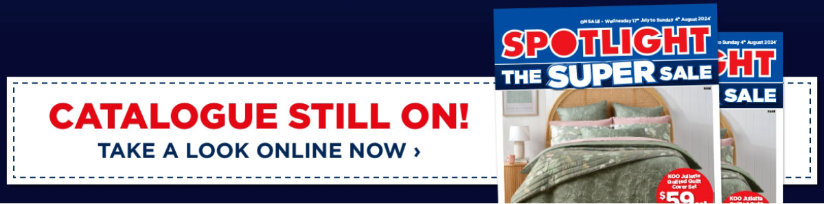 Catalogue Still On!