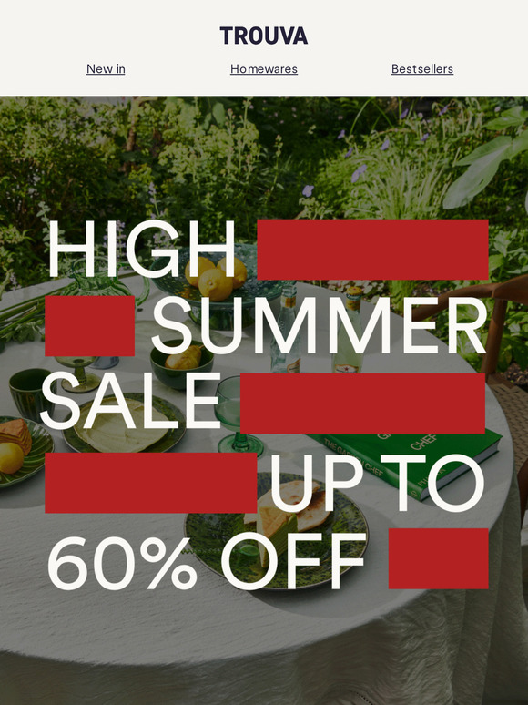 High Summer Sale: New lines added