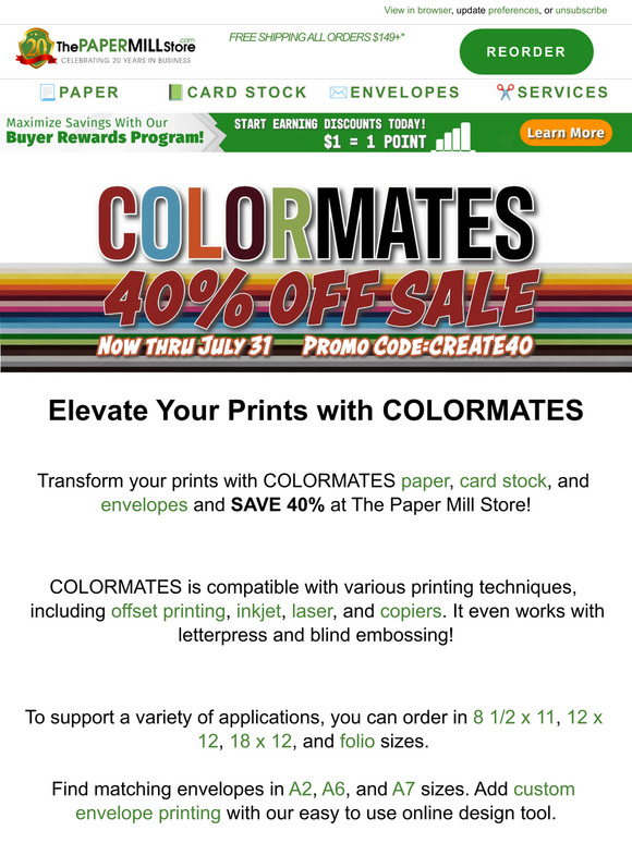 ⏰ JUST ONE WEEK LEFT: 40% Off on COLORMATES Prints!