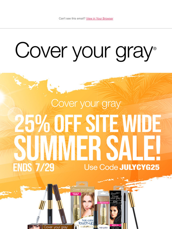 Don't miss out on 25% off site wide with our Summer Sale!