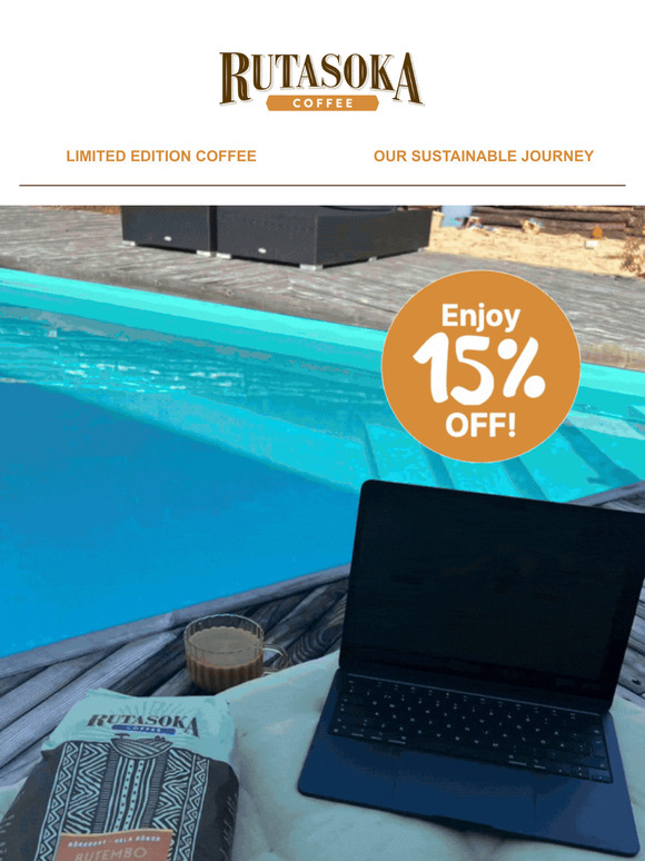 15% Off ALL Sustainable Coffee 🚀☕