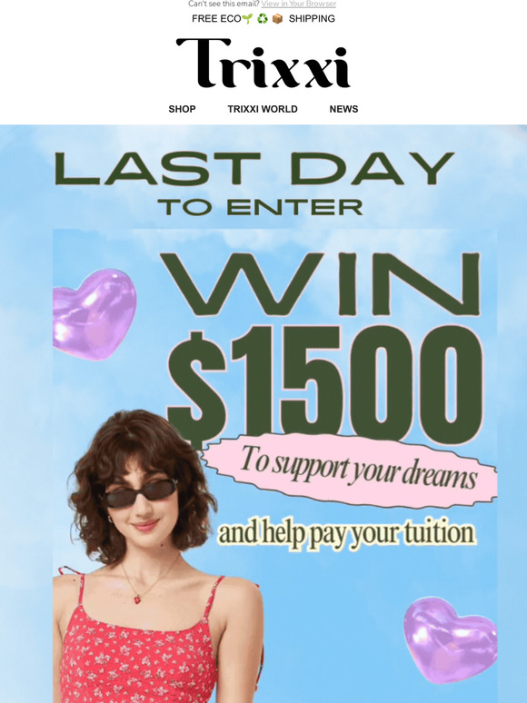 LAST DAY🚨 Win 💰$1,500 for School 📚✏️🎒