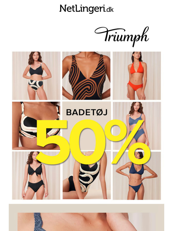 Spar op til 70% på Triumph 💣💥