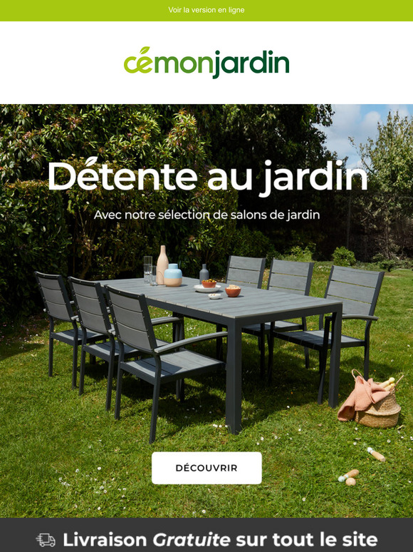 Salons de jardin : Équipez-vous pour l'été !