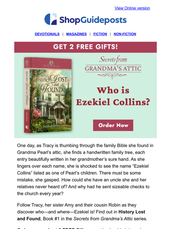 Guideposts: Explore the Secrets from Grandma's Attic | Milled