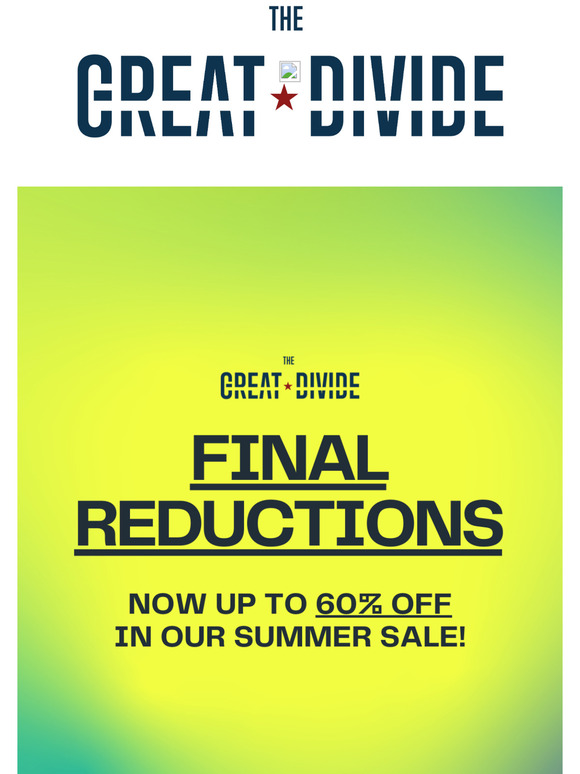 🗣️FINAL CALL FOR UP TO 60% OFF