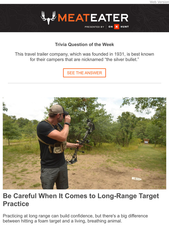 MeatEater: Long-Range Target Practice | Milled