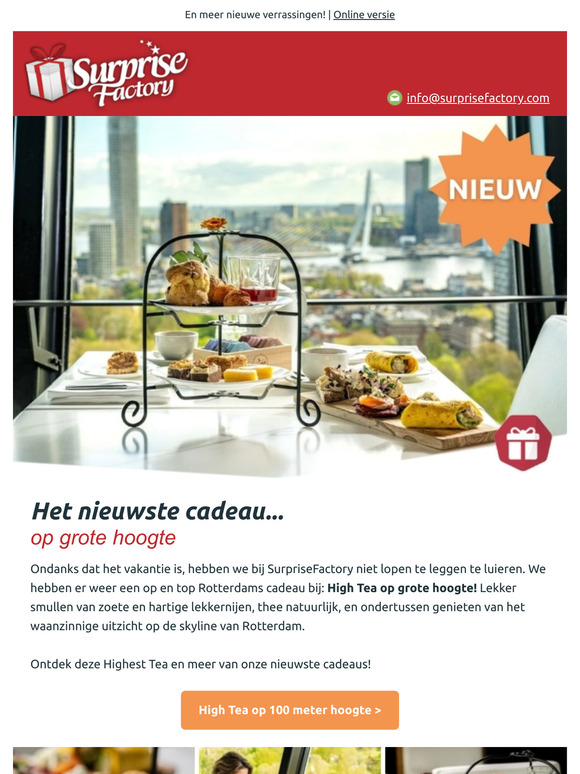 Nieuw: de meest bijzondere High Tea van Nederland 🧁
