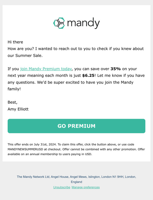 Hi there, go Premium for just $6.25!