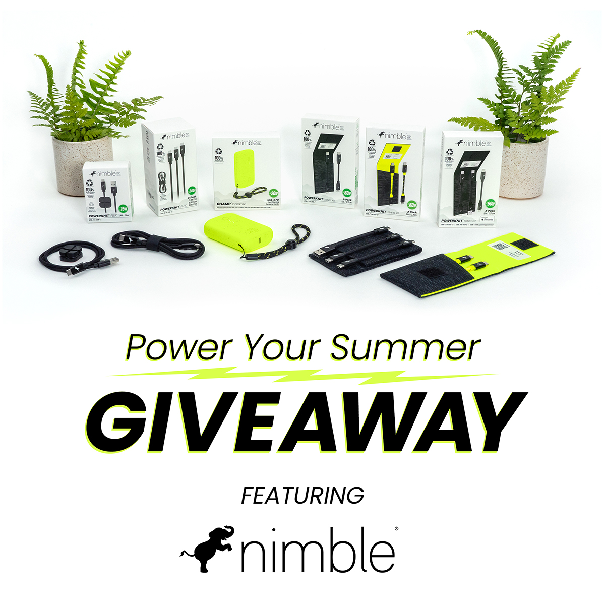 Power Your Summer Giveaway Featuring Nimble