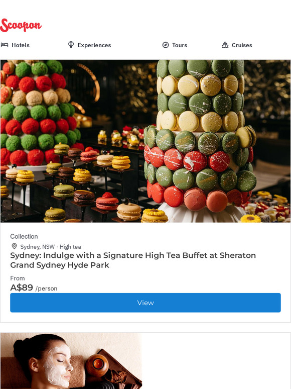 Scoopon: Indulge with a Signature High Tea Buffet at Sheraton Grand ...