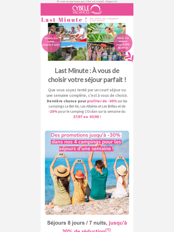 🌴☀ Dernière chance pour profiter de nos offres estivales !