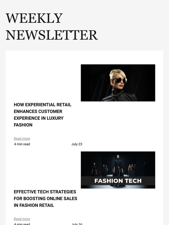 How experiential retail enhances customer experience in luxury fashion