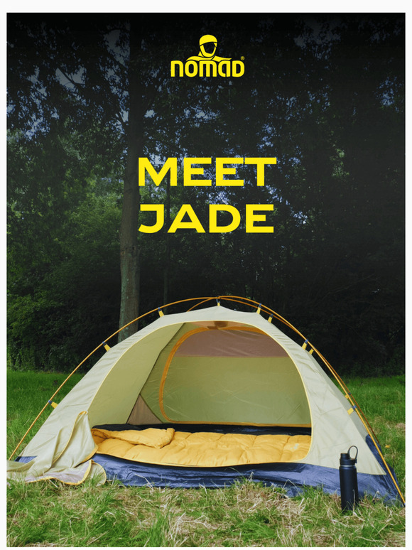 Meet Jade; your affordable & lightweight tent choice