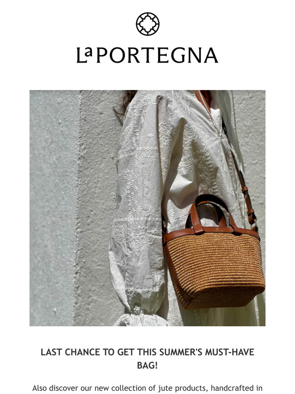Hi — Don’t wait! This summer’s iconic bag won’t be around for long.