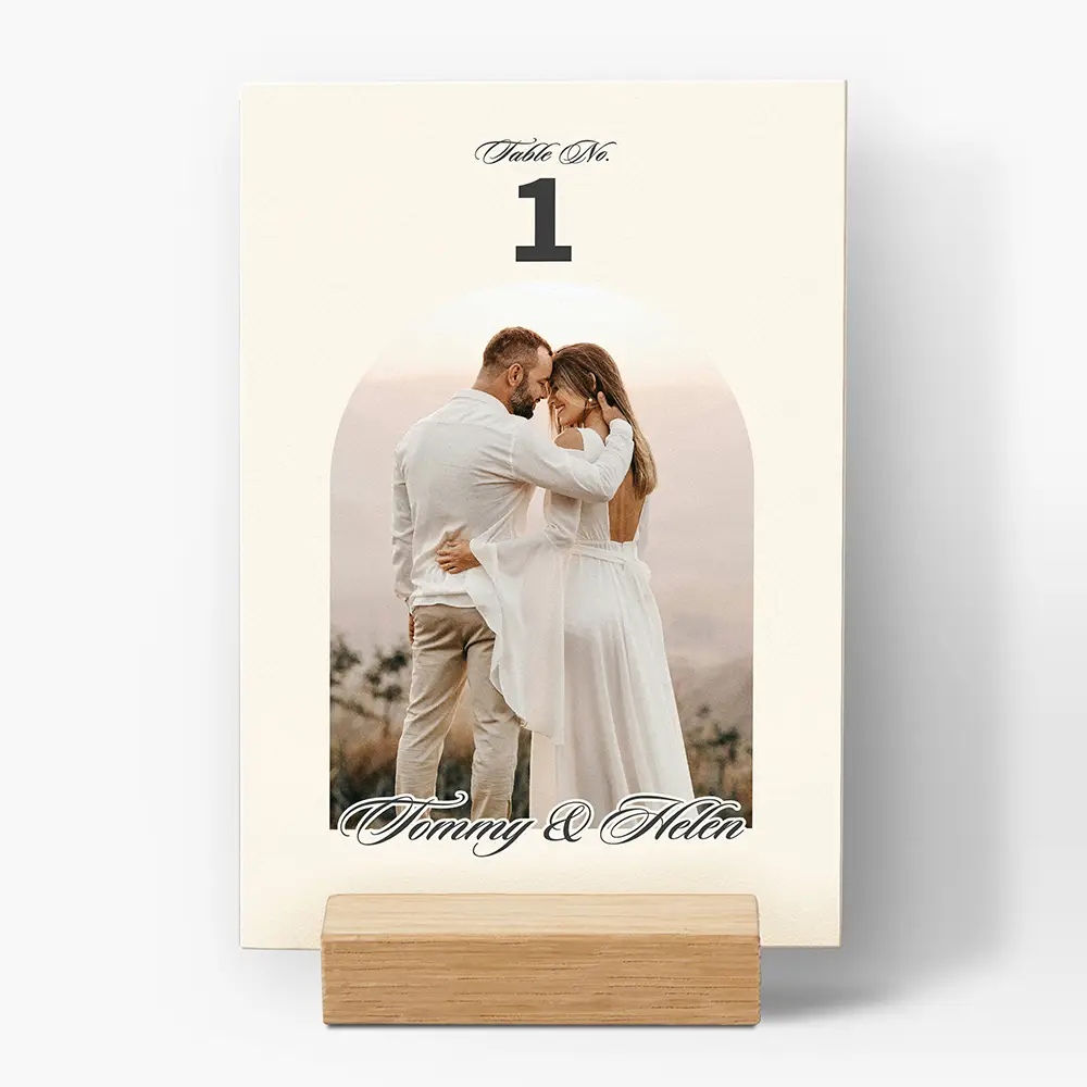 Image of Snapshot of Love - Custom Wedding Table Numbers