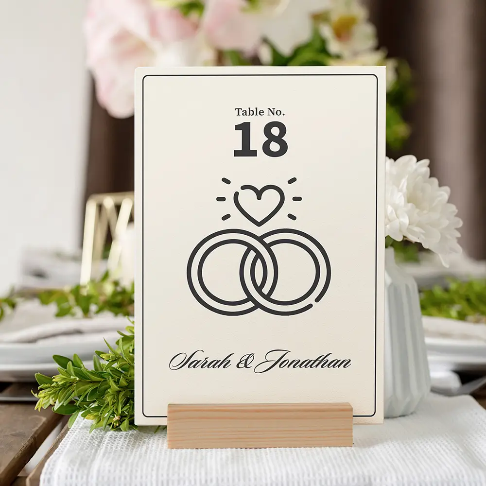 Image of Love Journey - Custom Wedding Table Numbers